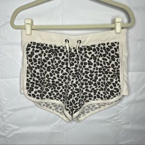 S Supply leopard print pajama shorts